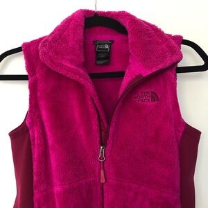 The North Face Pink Vest Fleece Tailored Fit